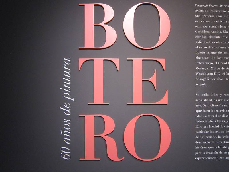 Y en 2020 Botero regresó a Madrid